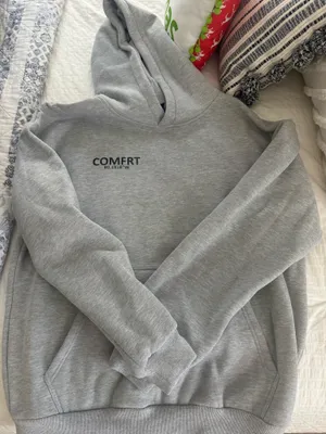 Comfort hoodie Gray Size L thumbnail 1
