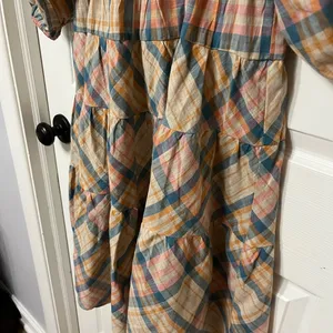 ANTHROPOLOGIE Drew plaid dress size small‎ thumbnail 4