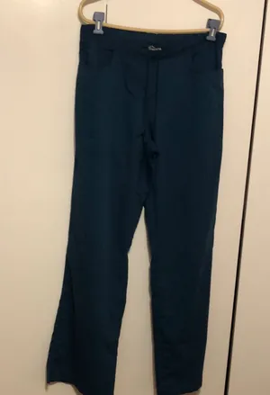 Grey’s Anatomy Teal Blue Color Professional Wear Scrub Pants By Barco Size (MT) thumbnail 1