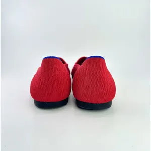 Rothy's The Point Red Knit Pointed Toe Ballet Flats Women's 10 Comfort Slip-On thumbnail 9