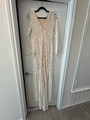 Engagement/after party dress White Size 10 thumbnail 3