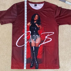 Unisex Women’s Men’s Cardi B Short Sleeve T-Shirt Size XS NEW thumbnail 4