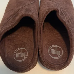 Fitflop brown suede clogs sz 6.5 thumbnail 4