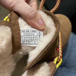 UGG Winter Fall Classic mini II braid Tribal bohemian platform chestnut booties ankle boots thumbnail 6
