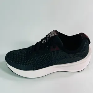 Nike Interact Run Black Purple Ink Womens‎ Sneakers Size 8.5 Flyknit Athletic thumbnail 5