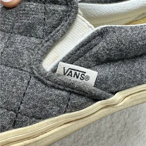Vans Classic Gray Quilted Slip-On Loafers Canvas Unisex Men’s 5.0 Or Women’s 6.5 thumbnail 12
