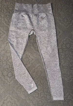 Gymshark Vital Seamless Compression Leggings Women's Size-M Heather Gray thumbnail 1