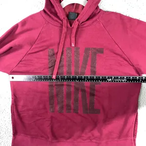 Nike Dri-FIT Hoodie‎ Women Medium Sparkle Logo Spell Out Swoosh Active Pullover thumbnail 4