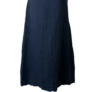 Unbranded‎ 100% Linen Made In Italy Tie Neck A-Line Dress Resort Travel Luxury S thumbnail 4