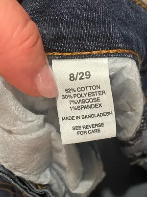 !iT Jeans Mid Rise Relaxed Wide Leg Dark Wash Denim Jeans Size 8 29 NWT thumbnail 6
