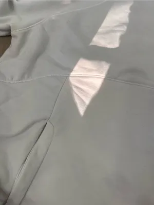 Athleta White Funnel Neck Pullover Sweatshirt thumbnail 4