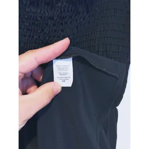 Kaileigh Womens Maternity A-Line Maxi Dress XS Black Cottage Boho Milkmaid thumbnail 7