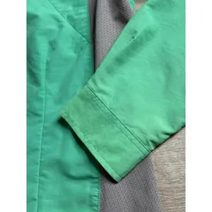 The North Face green button up roll tab sleeve sun protection vented hiking sz M thumbnail 12