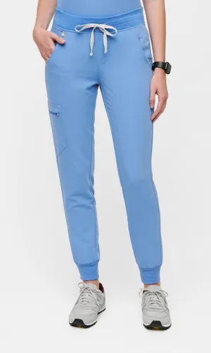 FIGS Zamora Jogger Scrub Pants Ceil Blue thumbnail 1