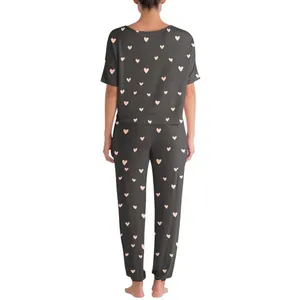 Honeydew Womens Sun Lover Lounge Pants 18988 Black Hearts S thumbnail 6