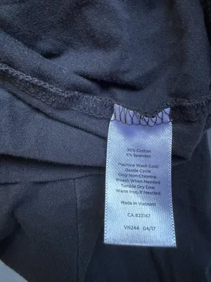 Talbots Cotton Turtleneck Black Size Medium Petite thumbnail 5
