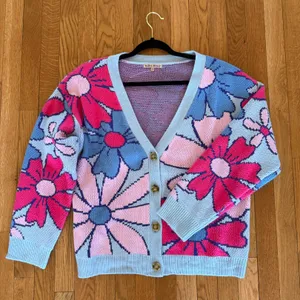 Flower Cardigan Multi Size XS thumbnail 1