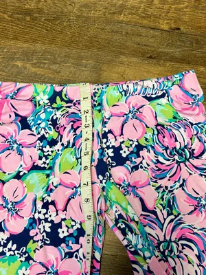 Lilly Pulitzer Georgia May Palazzo Wide Leg Pull On Pant High Tide Size Medium thumbnail 4