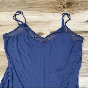 Victoria’s Secret Blue Slip Dress Nightgown Women's Large thumbnail 3