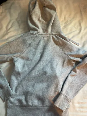 Aeropostale Y2K Zip-Up Grey Hoodie thumbnail 5
