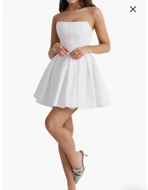 House Of CB Emmanuela Strapless Cocktail Minidress thumbnail 2