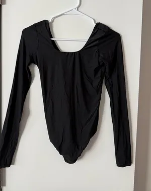 aerie smoothez long sleeve bodysuit thumbnail 1