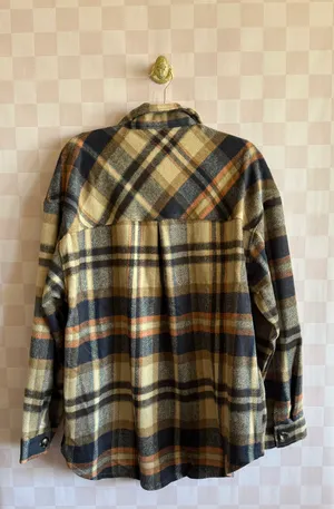 Shaket Flannel Brown Size XXL thumbnail 4