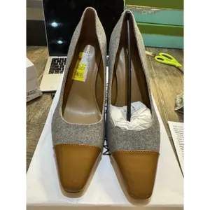 Woman's Dress Shoes‎ Marc Fisher Kapila2 Pump Medium Gray Size 9 Academia thumbnail 4