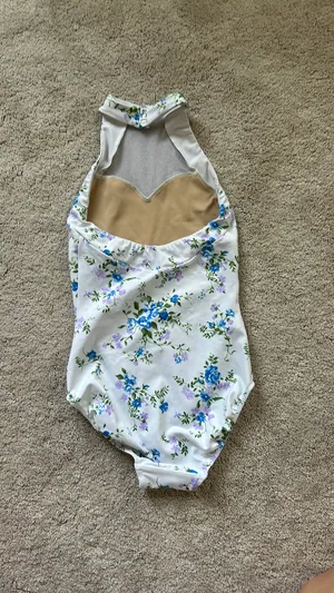 elevé Leotard White Size XS thumbnail 2