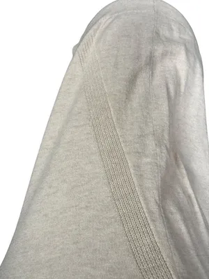 Banana Republic women's linen colored long sleeve crewneck knit top size XS thumbnail 6