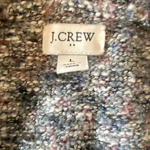 J. Crew Cotton Blend Cardigan size large‎ thumbnail 3