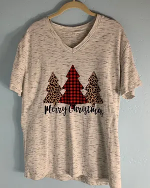 Christmas Tree Shortsleeve T-Shirt thumbnail 1