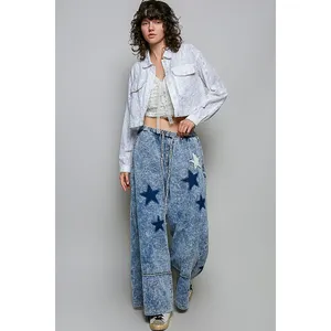 POL Eyelet Textured Cotton Cropped Button Front Jacket - Large thumbnail 5