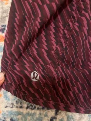 Maroon Lululemon Shorts  thumbnail 3