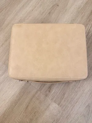BEIS The Cosmetic Case in Beige thumbnail 4