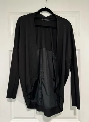 ZARA Black Cardigan thumbnail 1