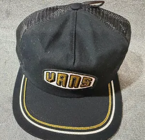 Vans Black trucker hat mesh adjustable NWT thumbnail 1