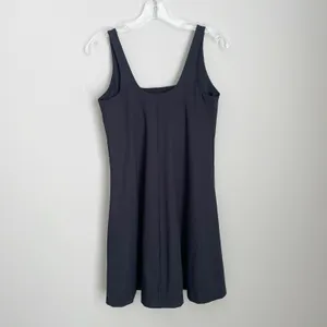 Old Navy Size M Black Sleeveless Built In Bra Athletic Dress Tennis Pickle Ball thumbnail 4