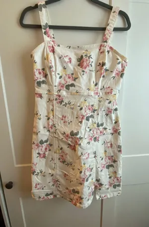 Floral Denim Dress thumbnail 2