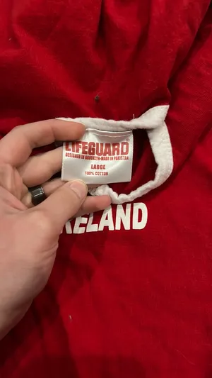 Lifeguard tanktop Red Size L thumbnail 2