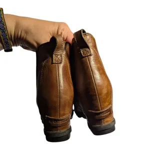Sorel Joan of Arctic Wedge II Brown Leather Waterproof Winter Ankle Boots Sz 8.5 thumbnail 3
