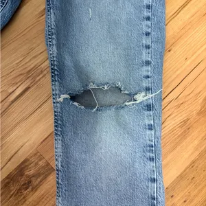 Zara Blue Denim Jeans thumbnail 11
