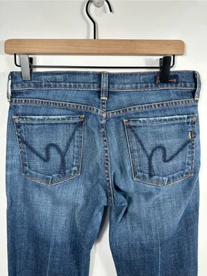 Citizens‎ of Humanity Kelly #001 Low Waist Bootcut Stretch Jeans thumbnail 5