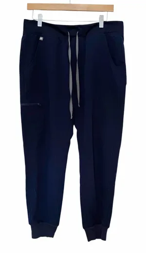 Figs Navy Blue Zamora Jogger Scrub Pants Sz M thumbnail 1