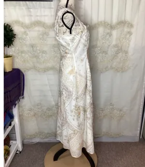 Altar’d State Boho Festival CottageCore Cotton Midi Dress NEW! Medium Retail $88 thumbnail 2