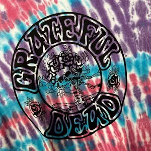 Grateful Dead BIg Bertha purple pink oversized Tie Dye Large thumbnail 4