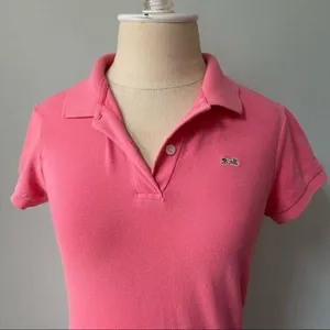 Le Tigre Pink Polo Shirt thumbnail 2