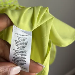 Anthropologie Corey Lynn Calter Yellow Mariah Textured Mini Dress Size Medium thumbnail 8