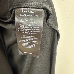 Lulus Remember This Moment Black Rhinestone Strapless Maxi Dress Formal XS NWT thumbnail 12