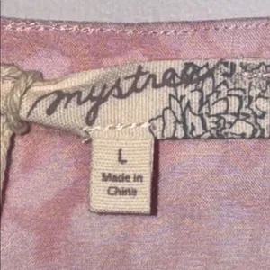 Mystree Tank Top Sleeveless Cami Ombre Pink Leopard Print Women’s L Large thumbnail 8